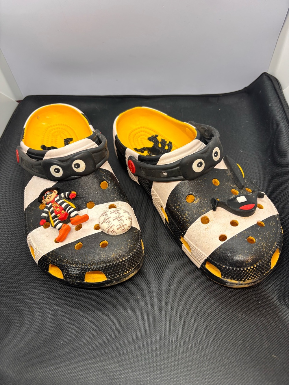 Crocs McDonald’s Hamburgler Clogs with Jibbitz